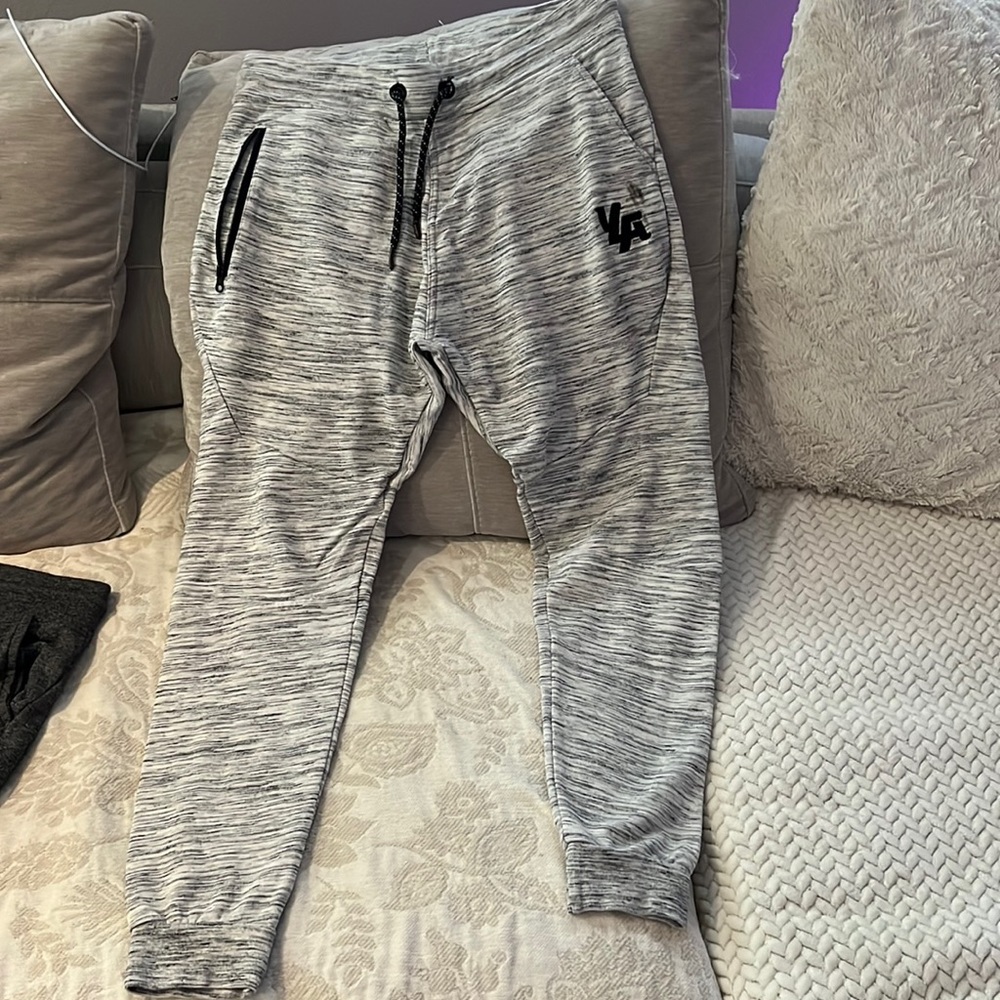 Grey mens joggers